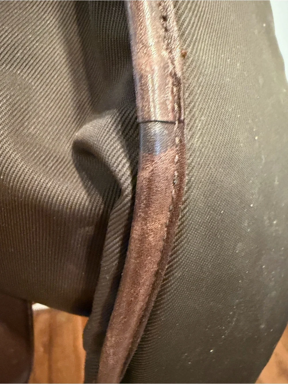 Vintage Coach 5109 Nylon Leather Messenger Bag Brown Crossbody Laptop Courier